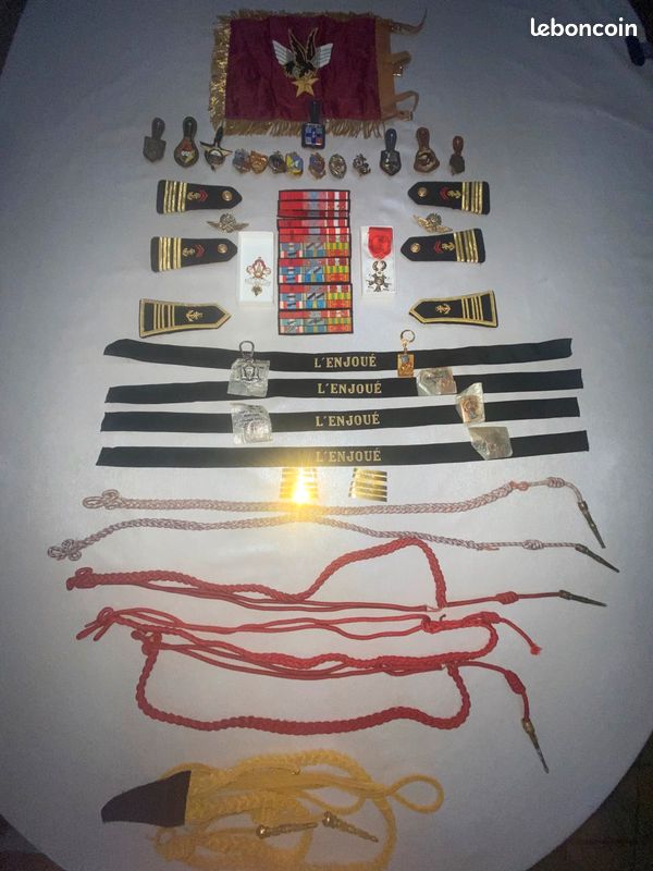 Lot parachutiste de marine Indochine/ Algerie/ Maroc/ Moyen-Orient (image 1)
