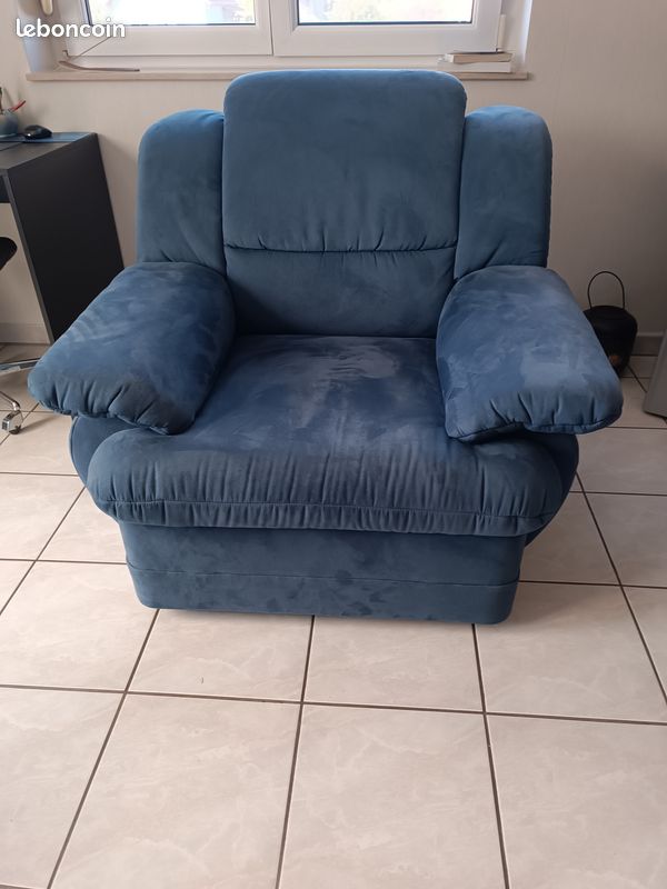 Fauteuil de relaxation manuel dimension 1m*1m*1m (image 2)