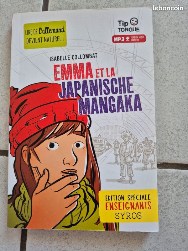 Roman bilingue en allemand et français Emma et la Japanische Mangaka (image 1)