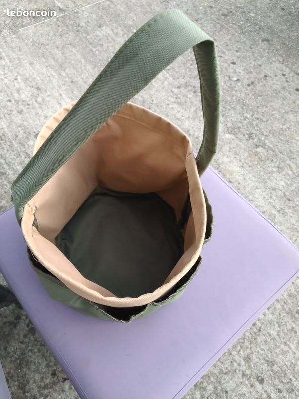 Cesta de poliéster plegable color gris de de 15x43x10 cm | Leroy Merlin