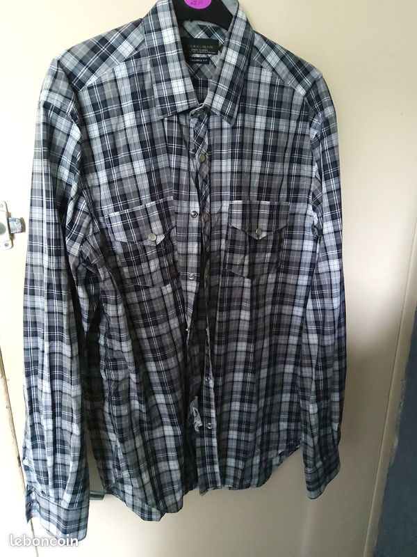 Chemises Homme Zara - taille L (image 1)