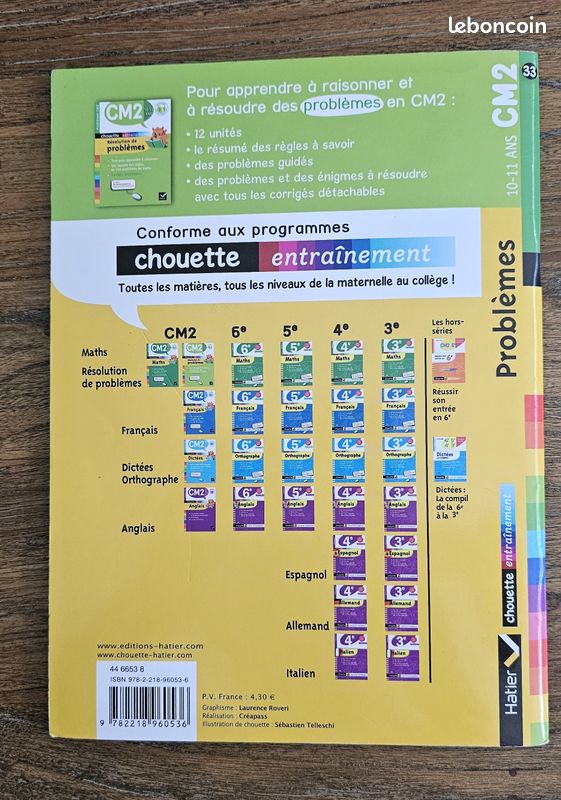 Problèmes de maths - CM2 – Hatier (image 2)