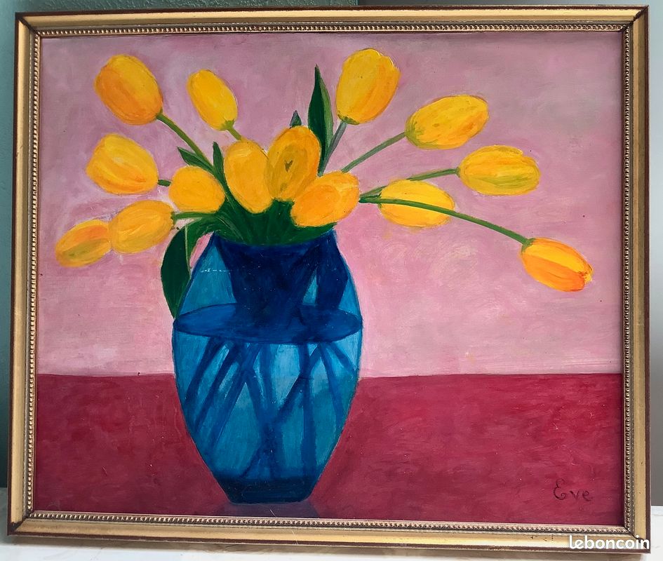 Peinture tulipes (image 1)