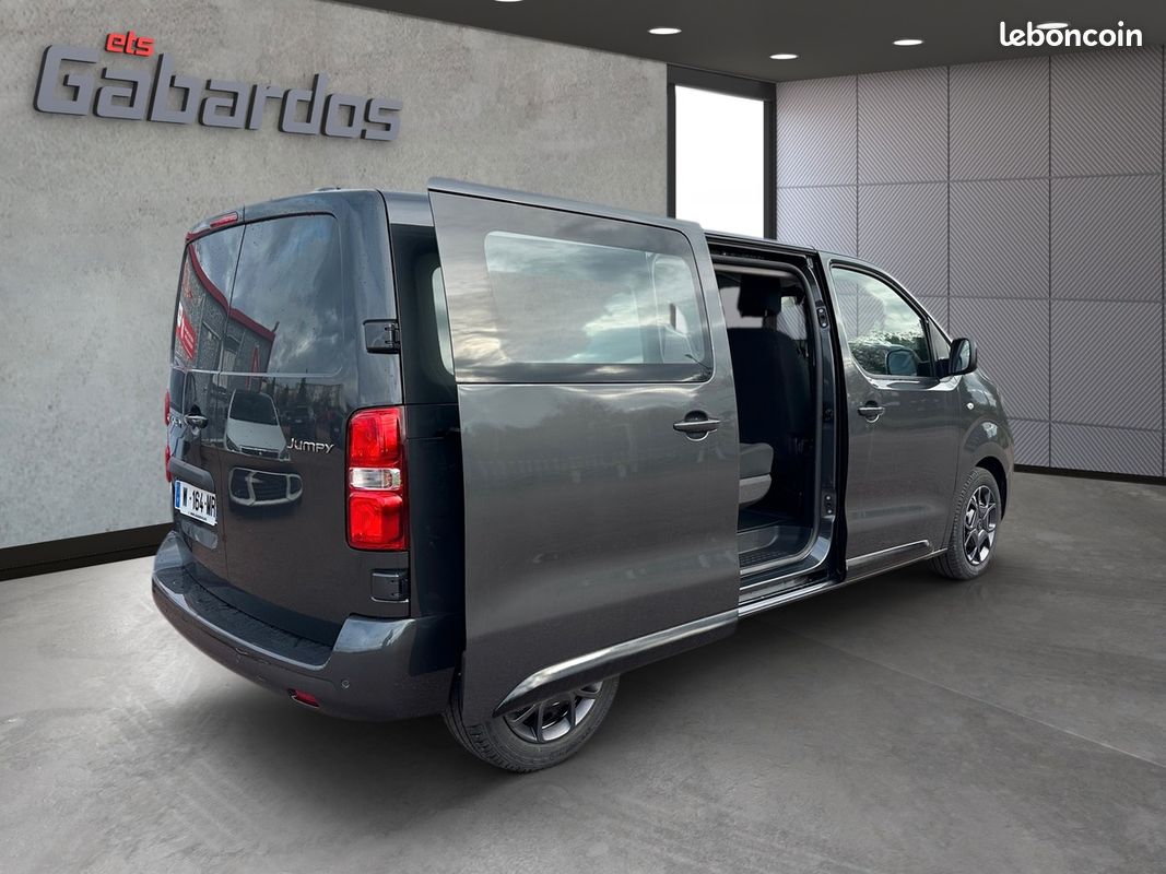 Citroën Jumpy Fg DOUBLE CABINE 5 PLACES + OPTIONS L2 2.0 HDI 180 EAT8 TITAN GREY Diesel (image 8)