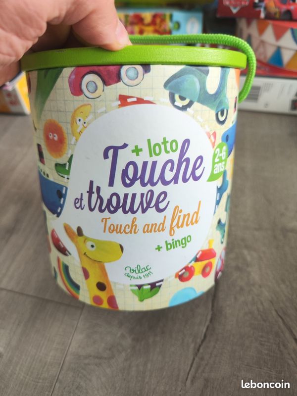 Touche et trouve+loto+bingo enfants à partir de 2 ans (image 1)