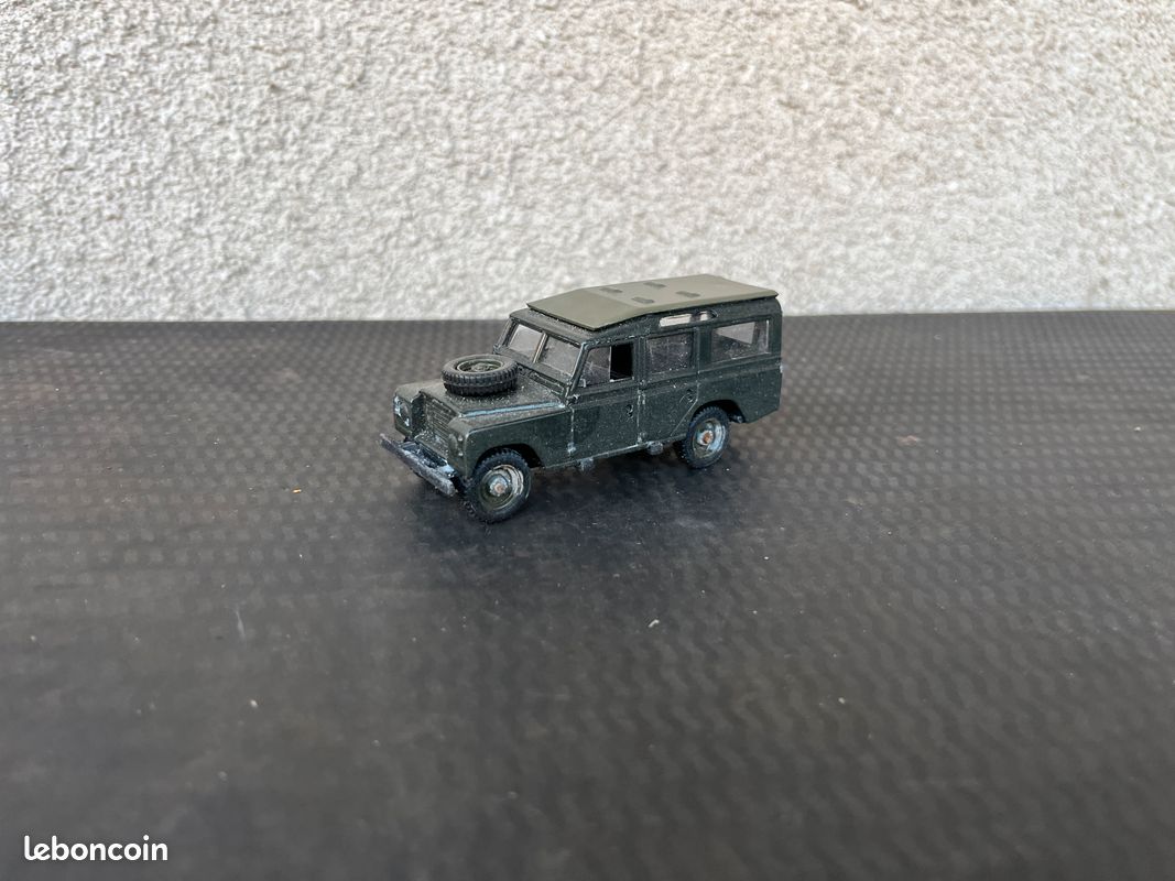 LAND ROVER 109 et SA CARAVANE SOLIDO CIRQUE AMAR 1/43 SANS BOITE - Boutique Loisir et Collection