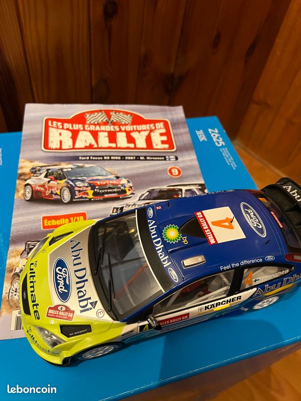 FORD FOCUS RS 3 HIRVONEN/LEHTINEN WRC RALLYE DE SARDAIGNE 2009