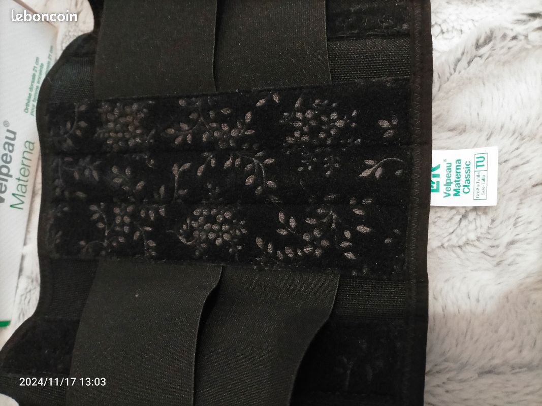 NEUVE Ceinture grossesse Velpeau Materna Équipement bébé