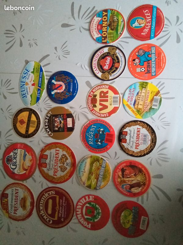 Étiquettes de fromages (image 1)