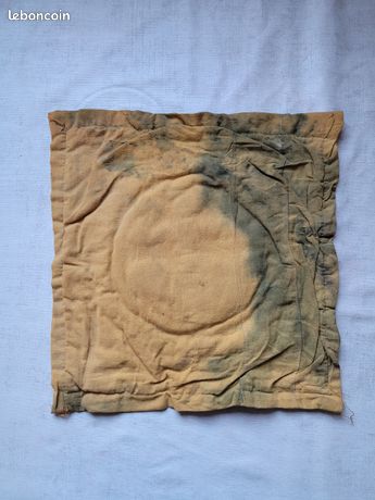 Tapisserie Thaïlandaise Birmane Vintage Brodée Main - Kalaga - Ange Dansant - Or