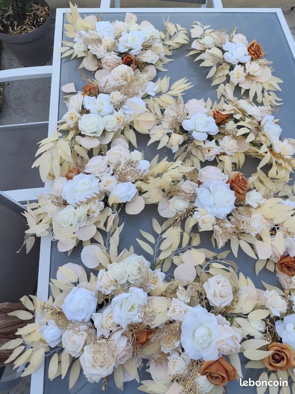 14 Fleurs artificielles décoration mariage (image 2)