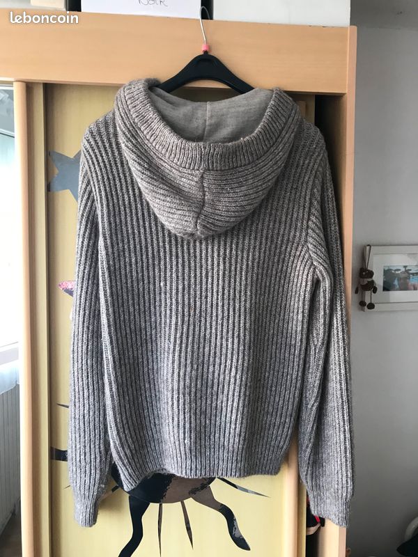 Pull - Gillet marron (image 2)