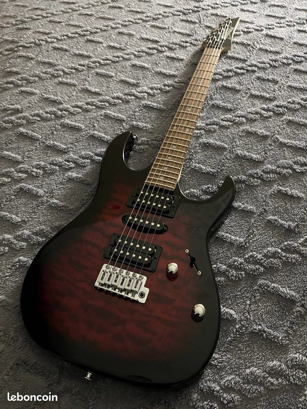 Guitare Ibanez GRX70QA-TRB (image 1)