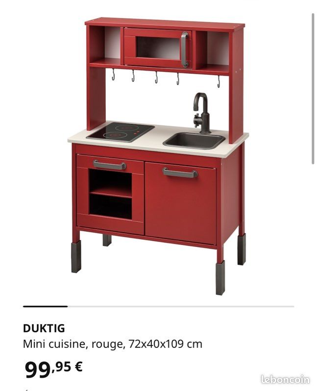 Cuisine enfant IKEA blanche accessoires (image 3)