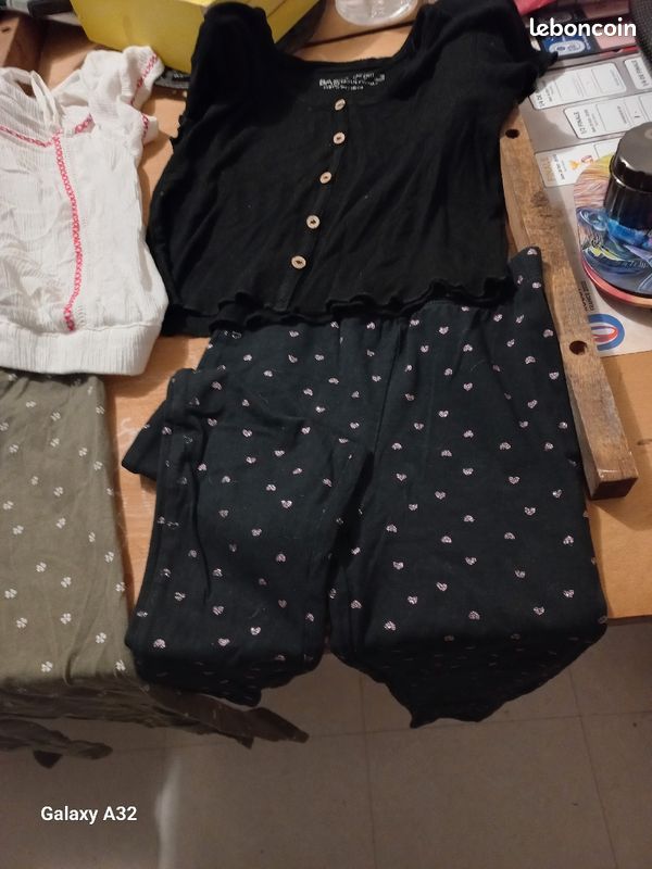 Ensemble te shirt legging fille (image 1)