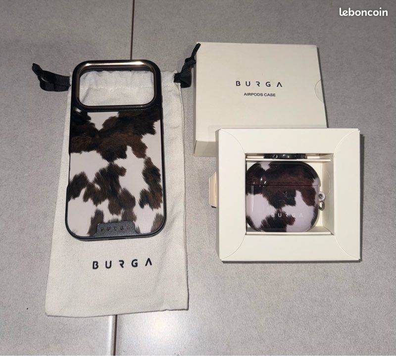 Coque Burga et coque AirPod Burga (image 1)