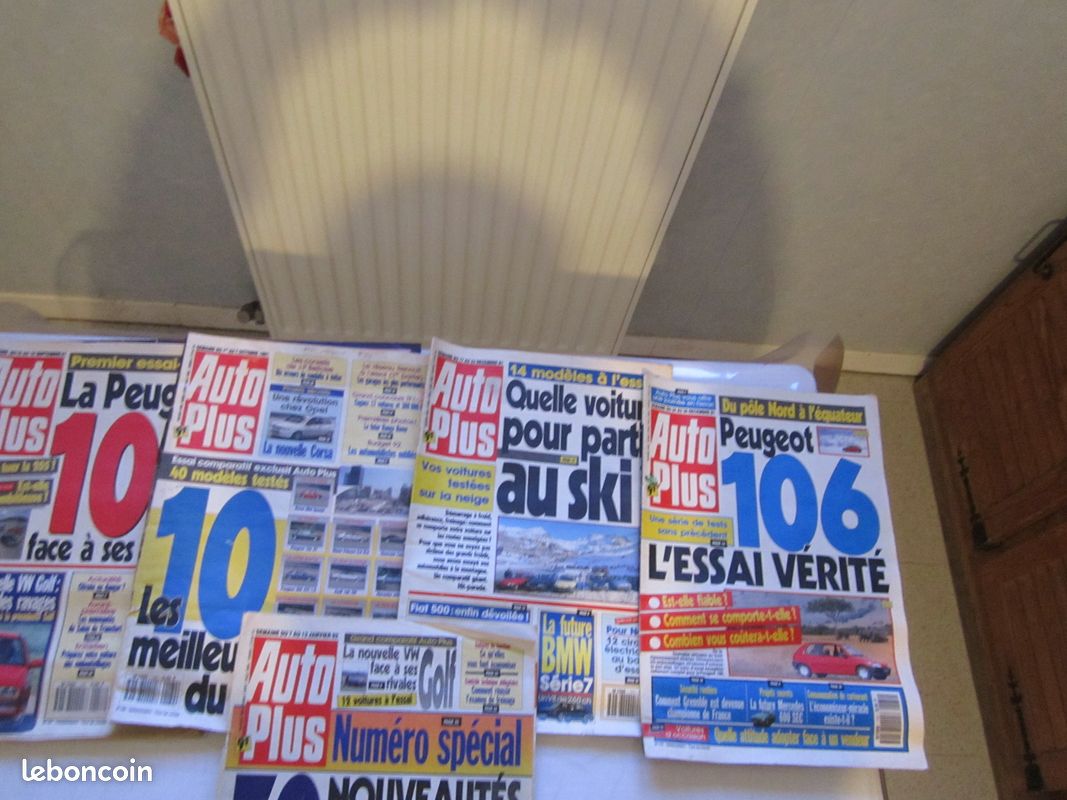 5 Auto Plus an 91 et 1 Janvier 92 voir photos lire l'annonce (image 1)