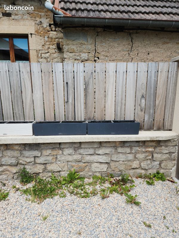 Jardinière lechuza 80 cm avec réserve (image 3)