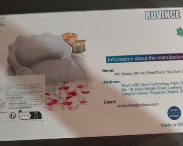 Coussin de Bain Oreiller de Baignoir 4D avec 7 Ventouses Antidérapant Oreiller De Baignoire Air Mesh,Coussin de Spa,Coussin de Nuque, Bain à Remous, Accueil Spa