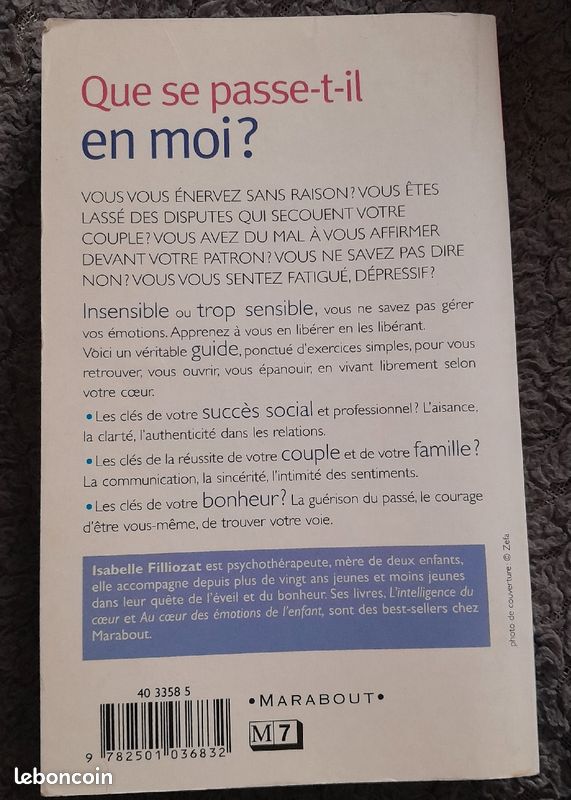Livre. Que se passe t-il en moi. Apprendre à gérer ses émotions (image 4)