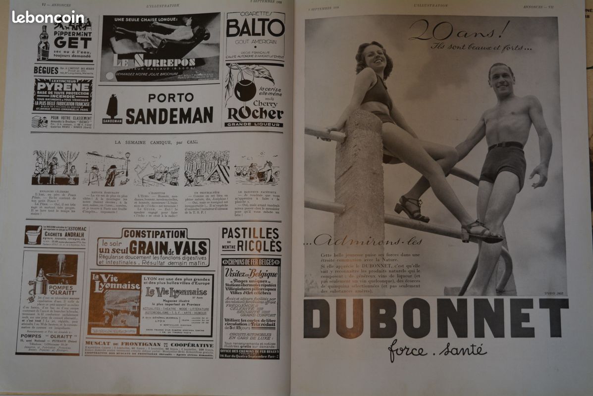 Lot de 9 revues L'illustration de 1938 (image 3)