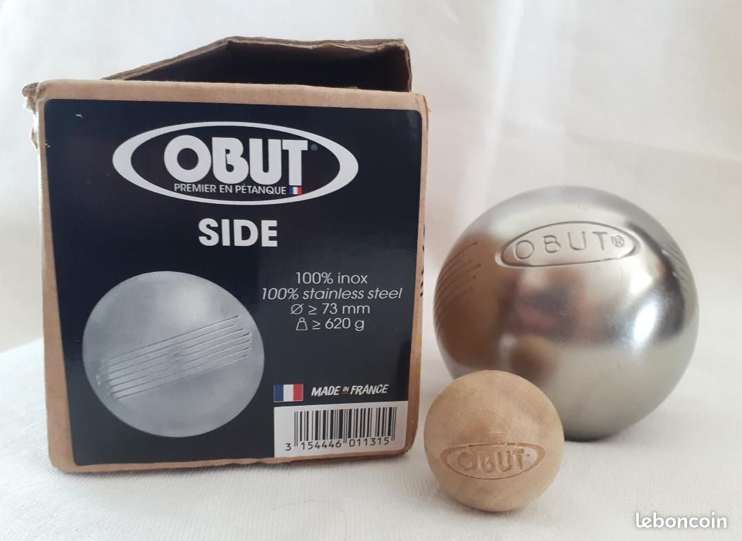 Gravure Laser Boules de Pétanque Obut - Billau Armes Tournai