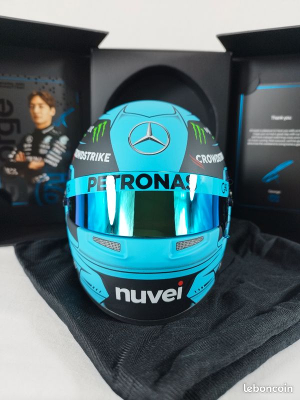 Modèle réduit Helmet George Russell - Mercedes-amg Gp Chine 2024 1/5