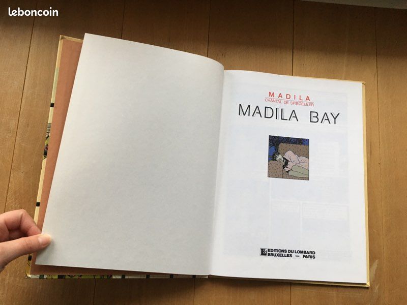 BD Madila Bay 1 de Chantal DE SPIEGELEER Le Lombard 1988 (image 3)