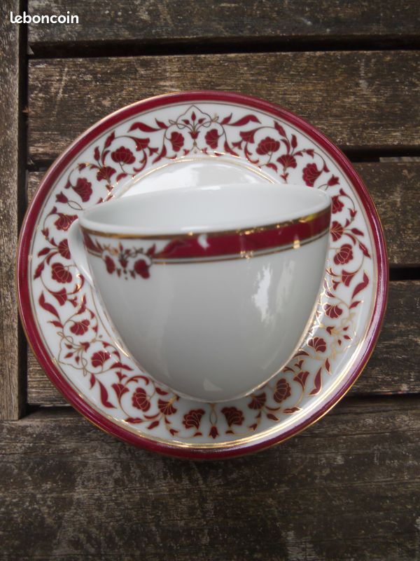 Tasses à café en porcelaine PHILIPPE DESHOULIERS et SOLOGNE (image 8)