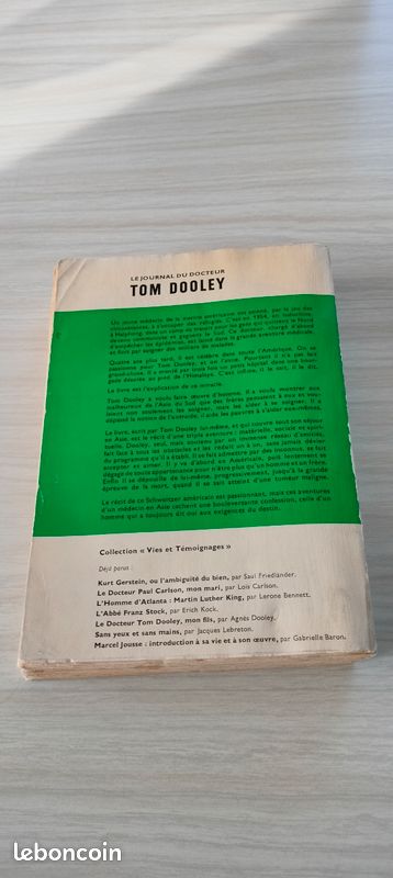 Livre. "Le journal de Tom Dooley" (image 2)