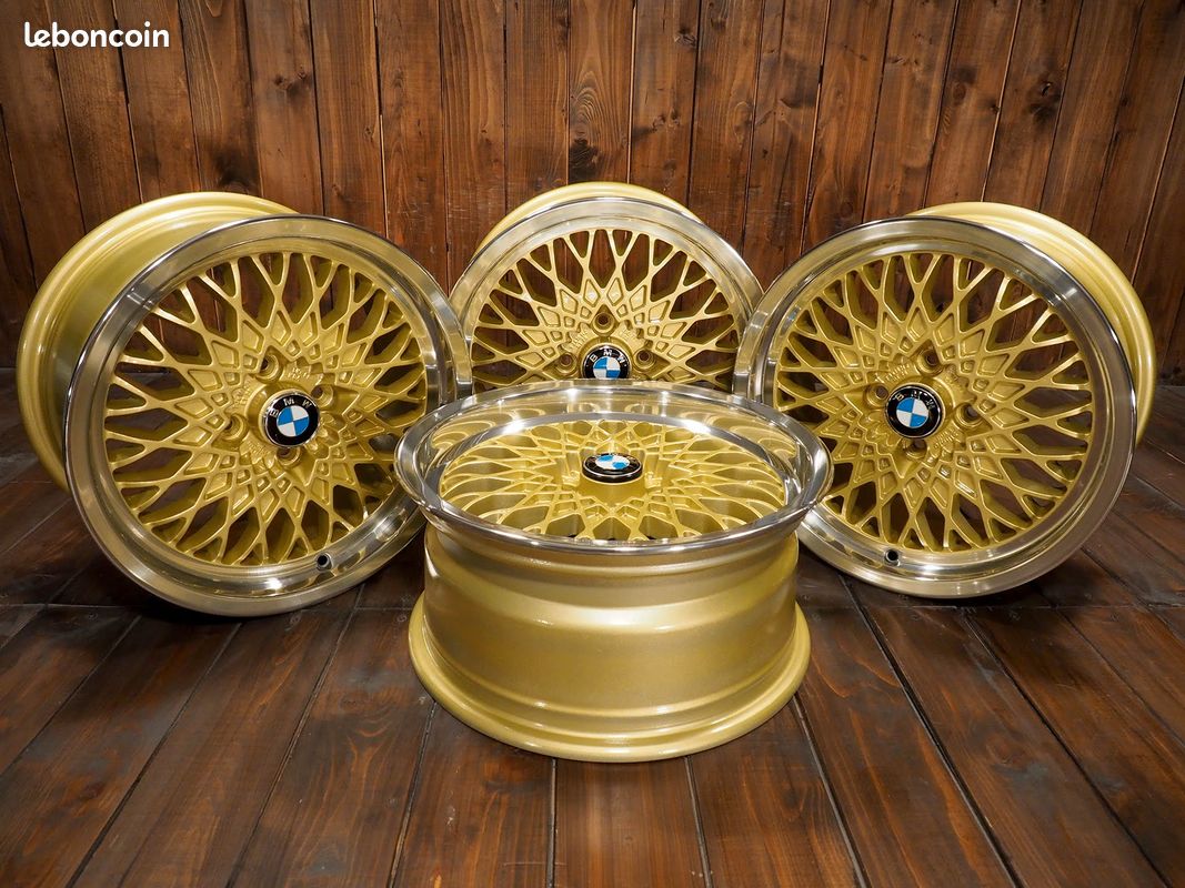 Jantes 15" 7Jx15 ET25 4x100 BMW E30 Opel VW (image 3)