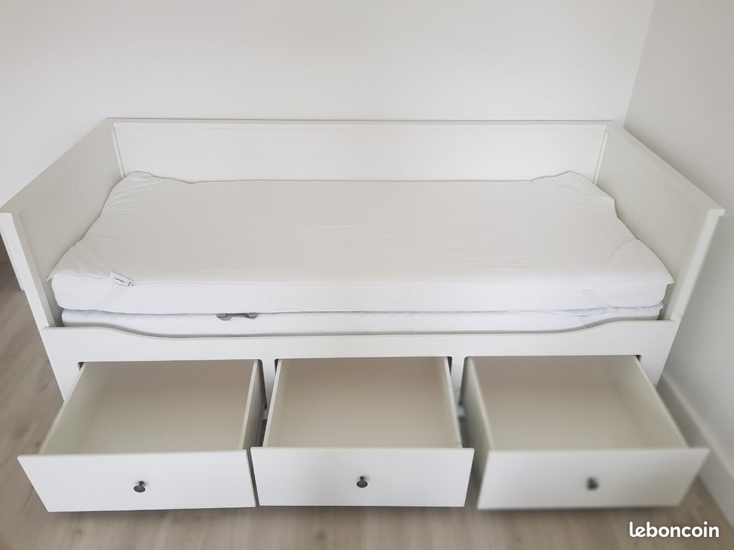 Lit ikea et ses 2 matelas (image 6)