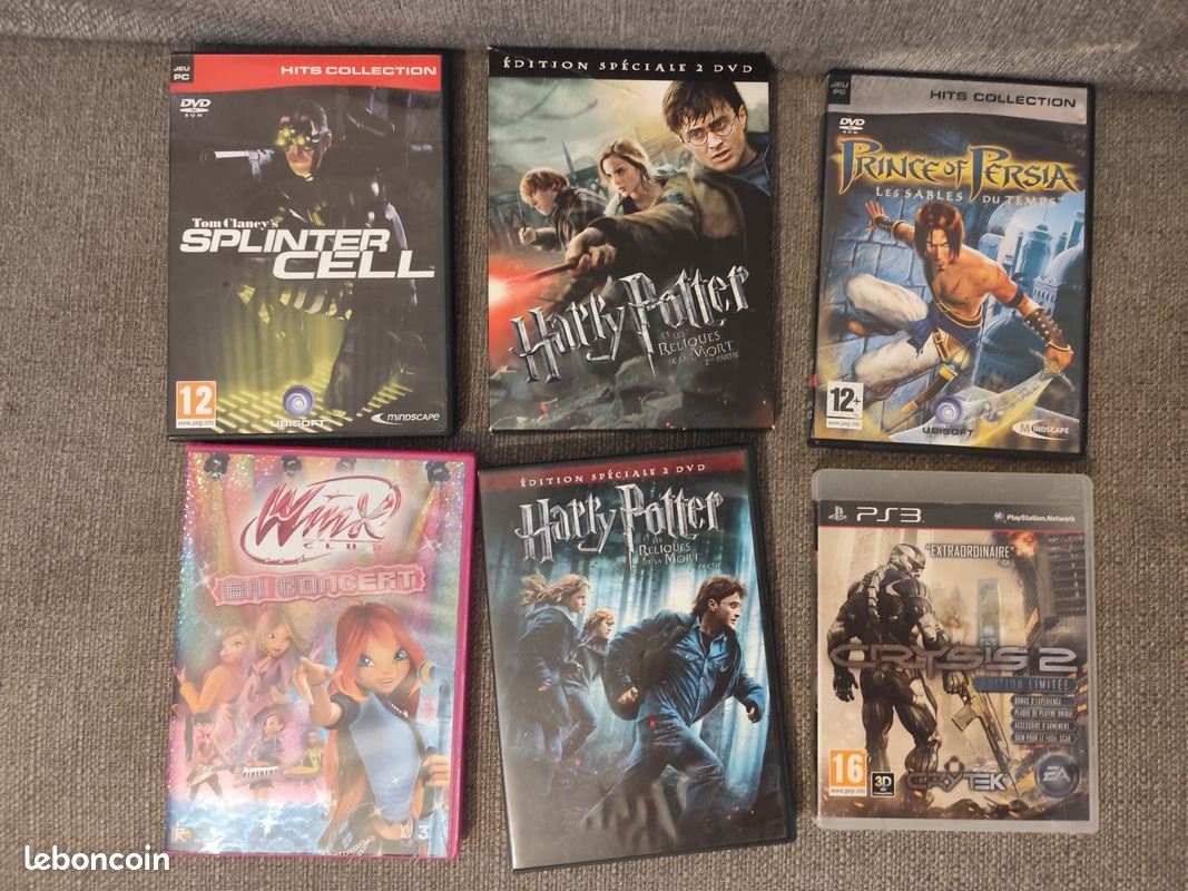 Vend jeux ,PS3 et PC, DVD le lot 35 (image 2)