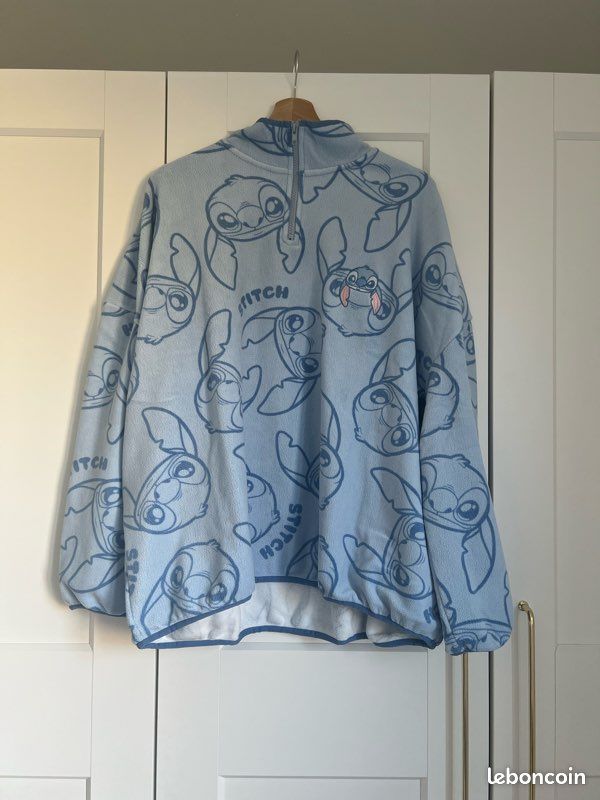 Undiz Sweat Polaire Stitch Sweat Panpan Undiz Ensemble De Pyjama