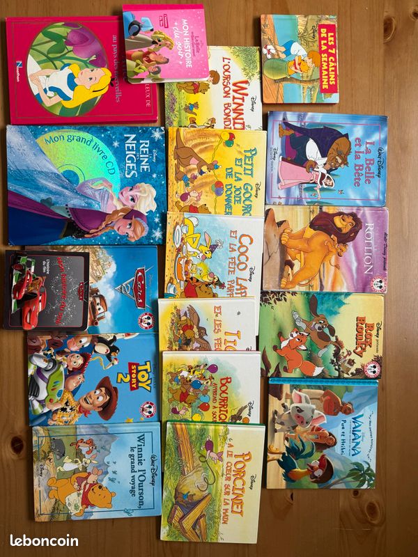 Lot livres Disney (image 1)