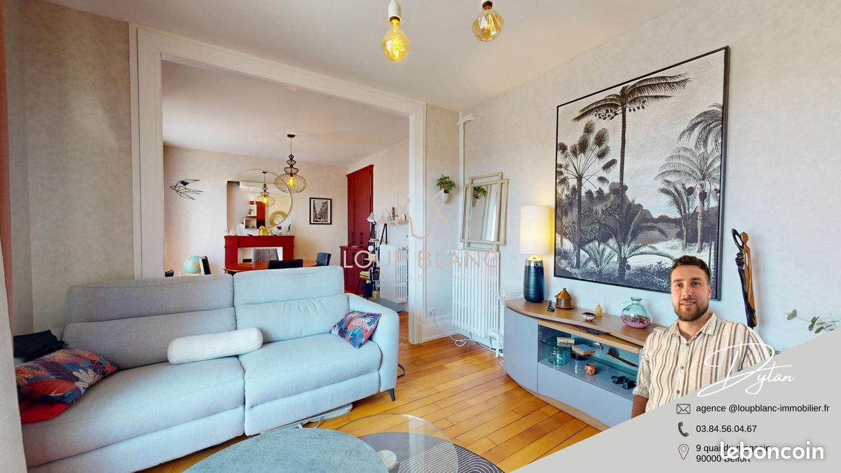 Appartement 3 pièces 76 m² · à Belfort · 76 m² · 157 000 €