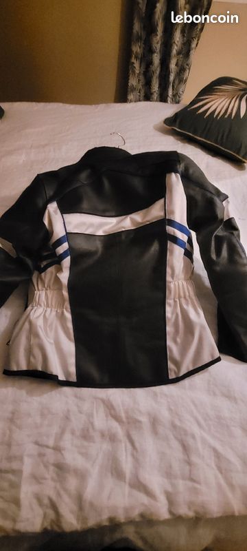 Blouson moto cuir STRADA femme Équipement moto