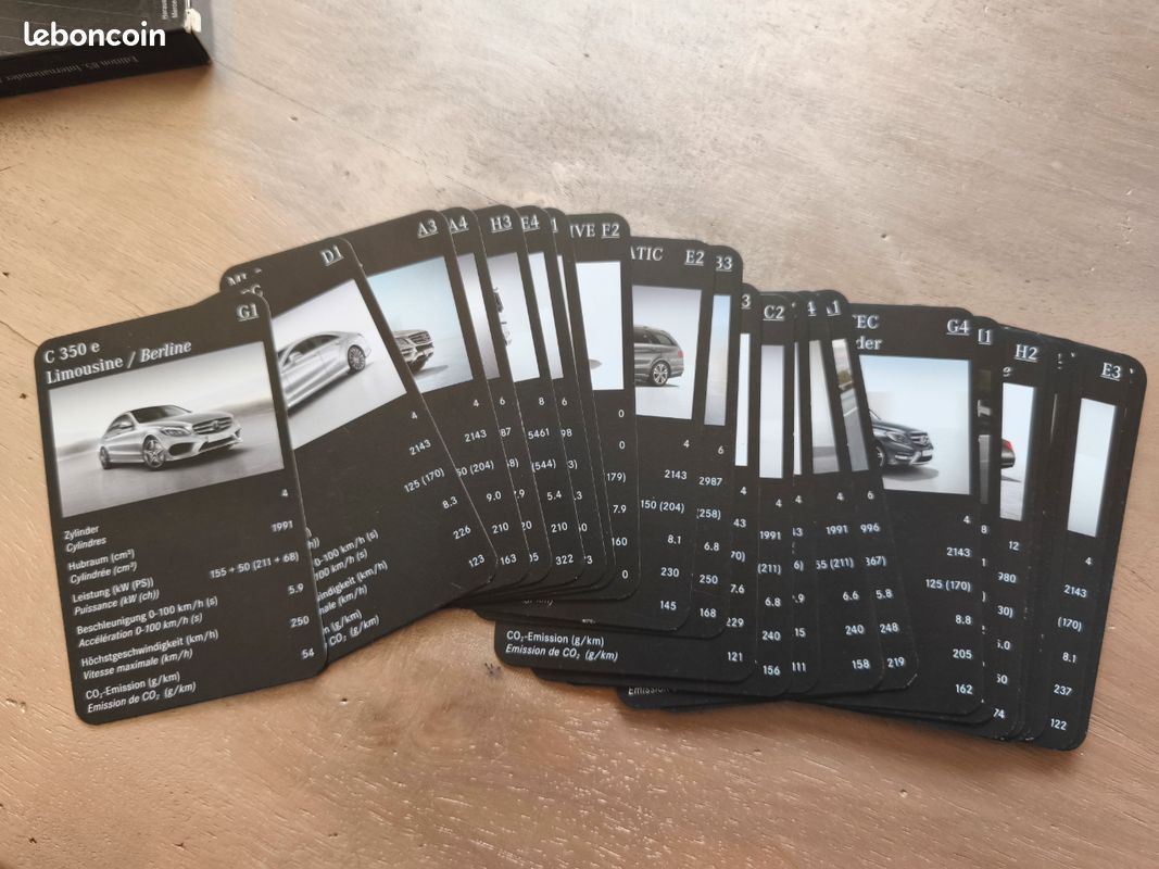 Jeu de cartes Mercedes (image 2)