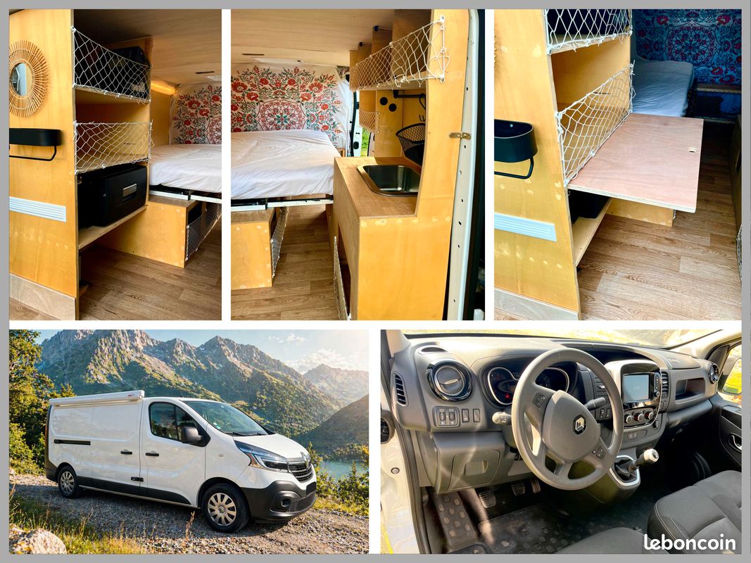 Renault Trafic 3 L2H1 aménagé – 2021 – 57 000km – 145 Ch - Prêt à partir (image 3)