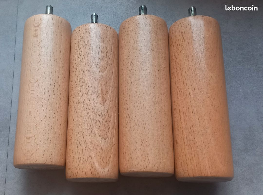 Pieds en bois pour lit (image 8)
