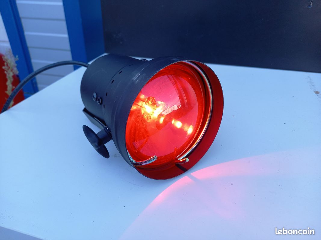 Lots de 9 Projecteurs PAR 36 complet avec lampes (image 1)