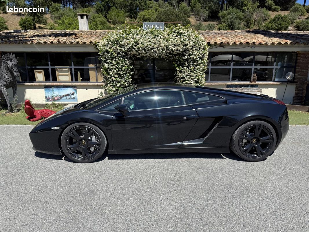LAMBORGHINI GALLARDO 5.0 V10 - 520 - BV E-Gear COUPE Nera (image 4)
