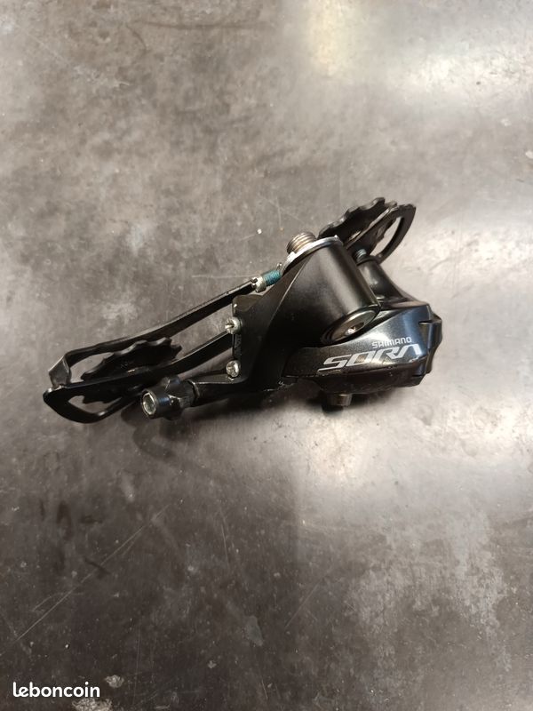Dérailleur Arrière Shimano Sora RD-3300 8 Vitesses - Occasion En Bon état - Poulie Aluminium Avec Roulement Scellé