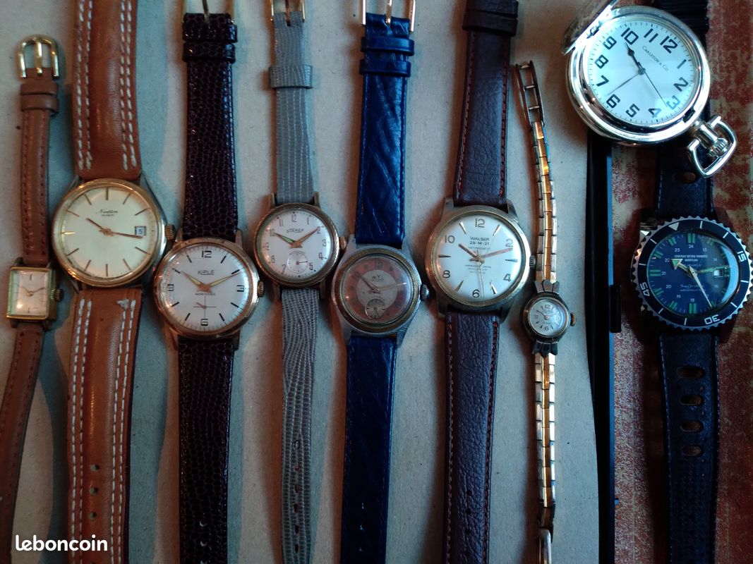 Montres mécaniques collection état sup (image 1)