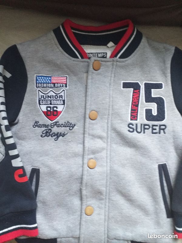 Blouson garçon 8ans (image 2)