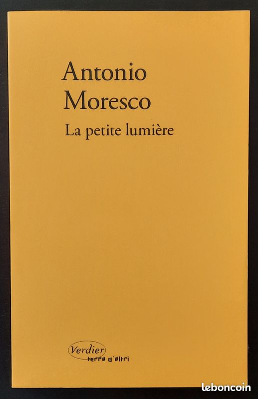 La petite lumière, d'Antonio Moresco (RER A possible) (image 1)