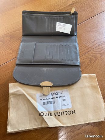 ② Pochette de voyage Louis Vuitton graphite monogramme — Porte-monnaie &  Portefeuilles — 2ememain