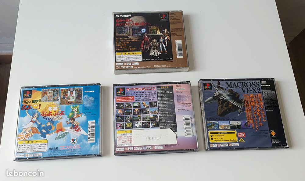 Lot 2 Jeux Divers - PS1 Loose Version Française PlayStation