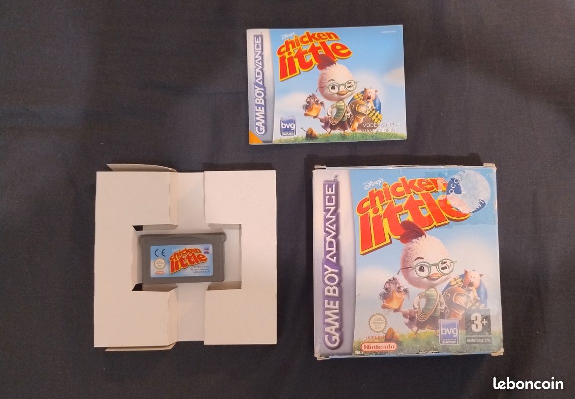 Chicken Little GBA Jeux vidéo