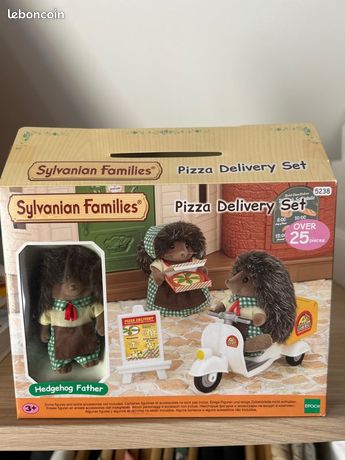 Sylvanian Pizza Delivery Set Jeux Jouets